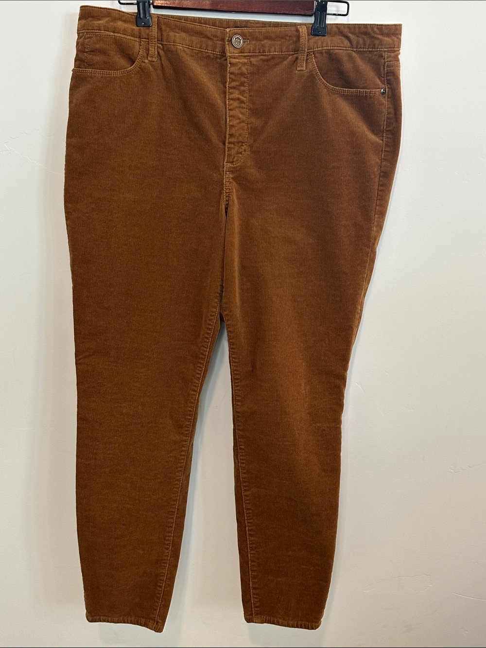 Talbots Corduroy Jegging in Chestnut Brown Size 14